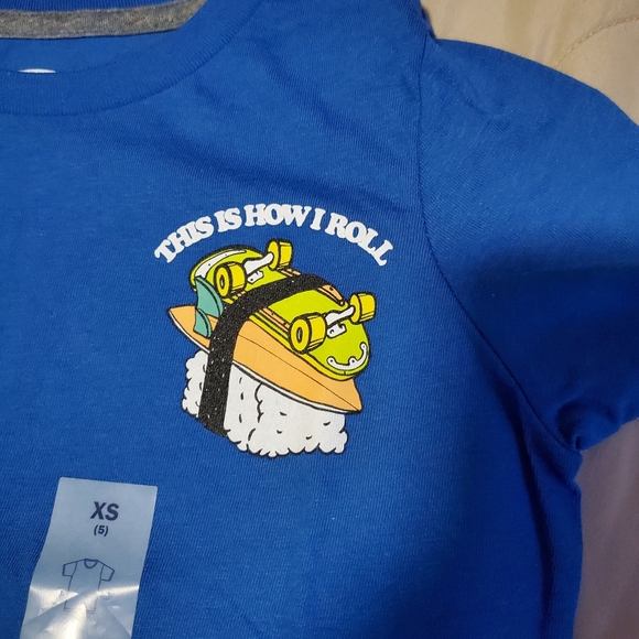 💥3 for $10💥OLD NAVY Boy Blue Tshirt. NEW - Picture 3 of 4